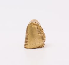 Golden Brass Owl Incense Stick Holder