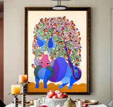 Traditional Art Form of Gond Painting by Padma Shri Durgabai Vyam