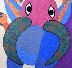 Traditional Art Form of Gond Painting by Padma Shri Durgabai Vyam