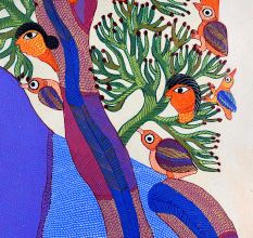Traditional Art Form of Gond Painting by Padma Shri Durgabai Vyam