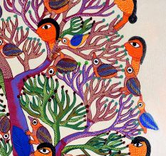Traditional Art Form of Gond Painting by Padma Shri Durgabai Vyam