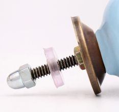 Turquoise Heart Knob (1)