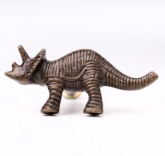 Antique Modern Iron Rhinoceros Cabinet Knob