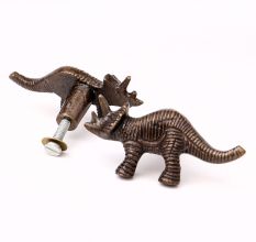 Antique Modern Iron Rhinoceros Cabinet Knob