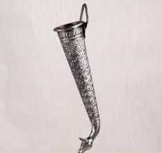 Finest Brass Handmade Nandi Head Pipe for Prayer Room