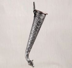 Finest Brass Handmade Nandi Head Pipe for Prayer Room