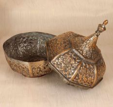 Vintage Handcrafted Premium Copper Box in Antique Brown Finish