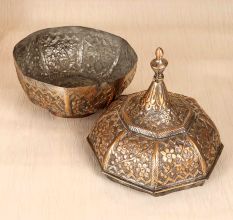 Vintage Handcrafted Premium Copper Box in Antique Brown Finish