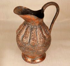 Vintage Handmade Islamic Art Jug Crafted from Premium Copper