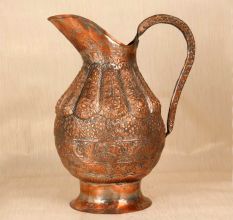 Vintage Handmade Islamic Art Jug Crafted from Premium Copper