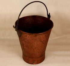Vintage Finish Handmade Bucket Made of High-Quality Copper
