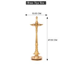 Handcrafted 7 Jyots Finest Brass Oil Lamp for Home Decoration