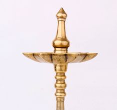 Handcrafted 7 Jyots Finest Brass Oil Lamp for Home Decoration