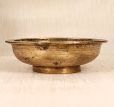 South Indian Traditional Brass Holy God Bathtub Pot for Temple