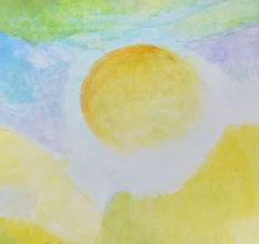 Adorning Canvas Painting by Artist Rosemarie Gorke