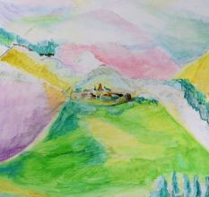 Stunning Art on Canvas by Renowned Artist Rosemarie Gorke