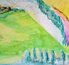 Stunning Art on Canvas by Renowned Artist Rosemarie Gorke