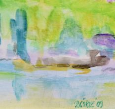 Stunning Art on Canvas by Renowned Artist Rosemarie Gorke