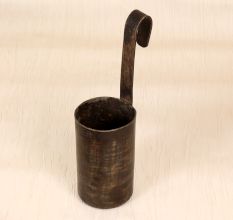 Finest Brass Handmade Milk Measurement Pot for Vintage Collection
