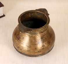 South Indian Handcrafted Holy Water Pot Made of Finest Brass