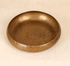 Handmade Plain Brown Finish Holy Pot Made of Finest Bell Metal