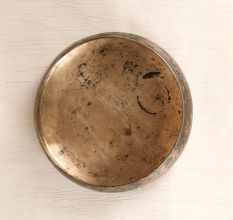 Vintage Plain Finish Bell Metal Holy Pot for Flower Decoration