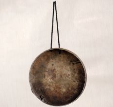 Handmade Vintage Finish Bell Metal Gong for Prayer Room