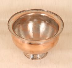 Islamic Art Handmade Copper Bowl in Vintage Finish