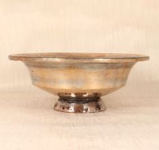 High-Quality Copper Fruit Bowl in Vintage Finish for Decoration