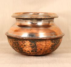 Handmade Finest Copper Cooking Pot in Islamic Art for Decoration