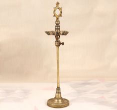 South Indian Traditional Brass Oil lamp for Vintage Collection