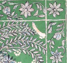 Beautiful Lord Krishna Cloth Pichwai Painting for Prayer Room