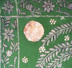 Beautiful Lord Krishna Cloth Pichwai Painting for Prayer Room