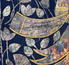 Pichwai Art of Lord Krishna on Cloth for Prayer Room