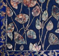 Pichwai Art of Lord Krishna on Cloth for Prayer Room