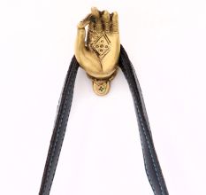 Mudra Brass Index Finger Wall Hook
