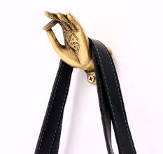Mudra Brass Index Finger Wall Hook