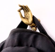 Mudra Brass Index Finger Wall Hook