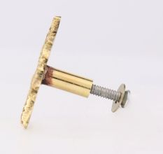 Golden Brass Tree Shaped Cabinet Knob