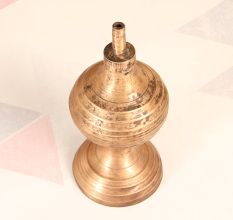Handmade High-Quality Brass Oil Lamp for Hindu Rituals