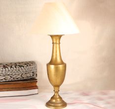 Handmade Finest Brass Electric Lamp for Home Decoration