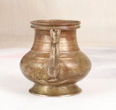 Handmade Indian Holy Brass Water Pot with Spout for Decoration