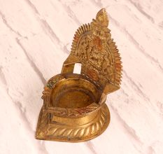 Handmade High-Quality Brass Oil Lamp for Prayer Room