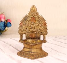 Handmade High-Quality Brass Oil Lamp for Prayer Room