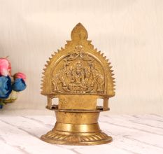 Handmade High-Quality Brass Oil Lamp for Prayer Room
