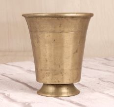 High-Quality Handmade Holy Water Cup Made of Brass