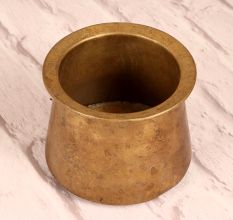 Handcrafted South Indian Holy Panchpatra Pot Made of Brass