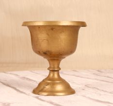 Handmade Holy Brass Panchpatra Cup for Hindu Rituals
