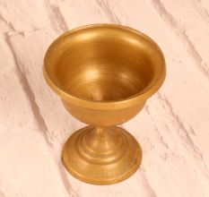 South Indian Vintage Holy Brass Water Cup for Rituals
