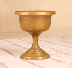 South Indian Vintage Holy Brass Water Cup for Rituals